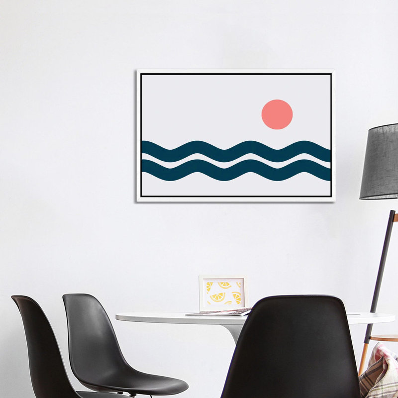 Nautical VIB - Print on Canvas, White Framed, 101.6 cm H x 66.04 cm W