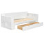 Grand lit de jour avec bureau amovible, tiroirs de rangement et table d'appoint hydraulique, blanc-1328783098-1328783093