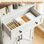 Armoire de rangement en coin Farmhouse