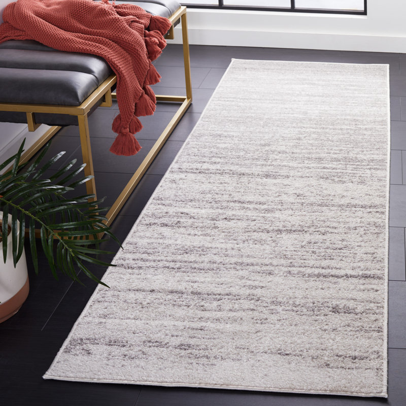 Gicu Performance Solid Color Rug, Runner 2'1" x 8'