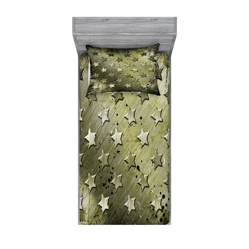 Microfiber Sheet Set, Twin XL Sheet Set with Fitted Sheet