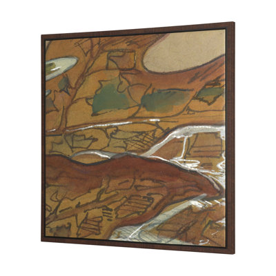 Natale II By Studio Hand Embelished Textured Framed Canvas Artwork