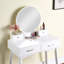 Ensemble coiffeuse et tabouret Liannon-1075711525