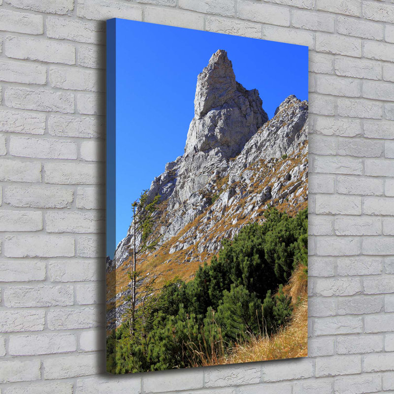 Small Giewont Tatry - Wrapped Canvas Print