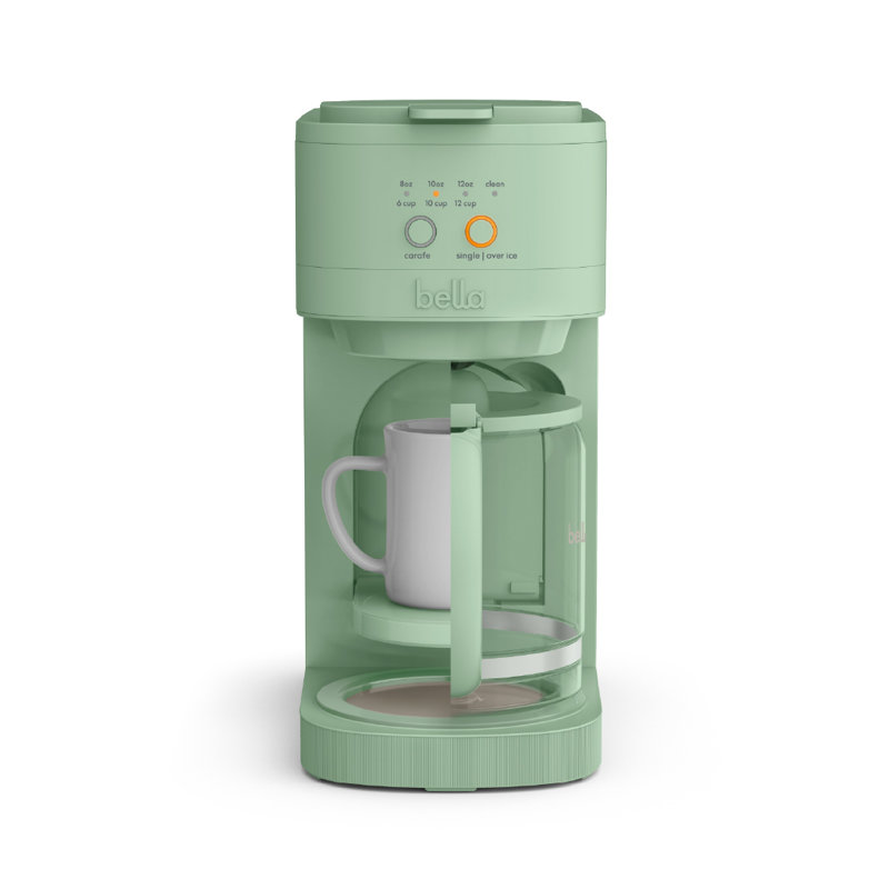 Bella 12 Cup Programmable Coffee Maker, Oatmilk
