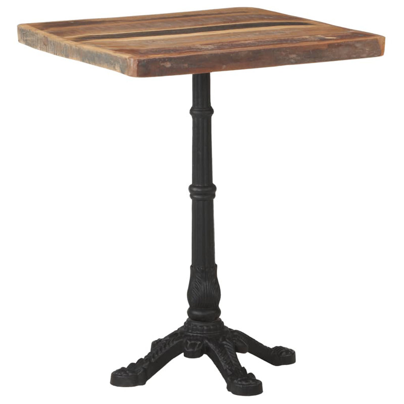 Nuirfield Square Mango Wood Outdoor Bistro Table , 60cm cm W 60cm cm D, 60cm H x 60cm W x 76cm