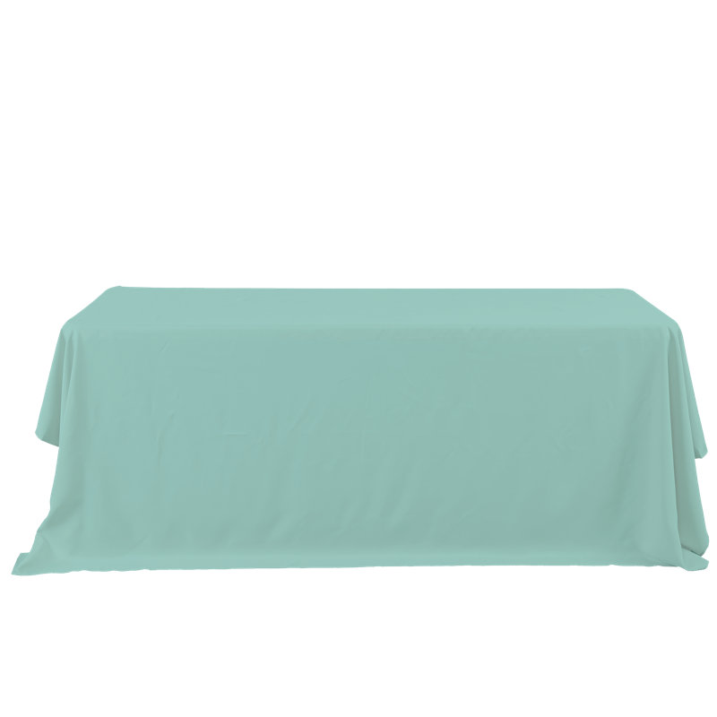 Kennedale Tablecloth, 90" x 132", Aqua