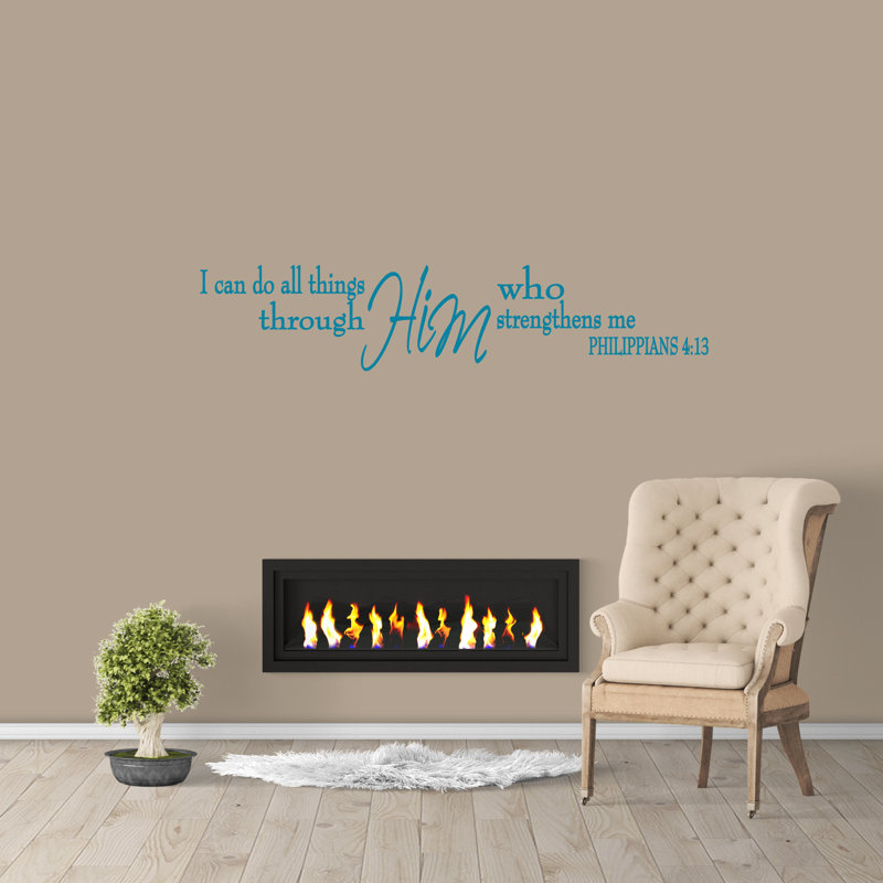 Hennig Non-Wall Damaging Wall Decal, Teal