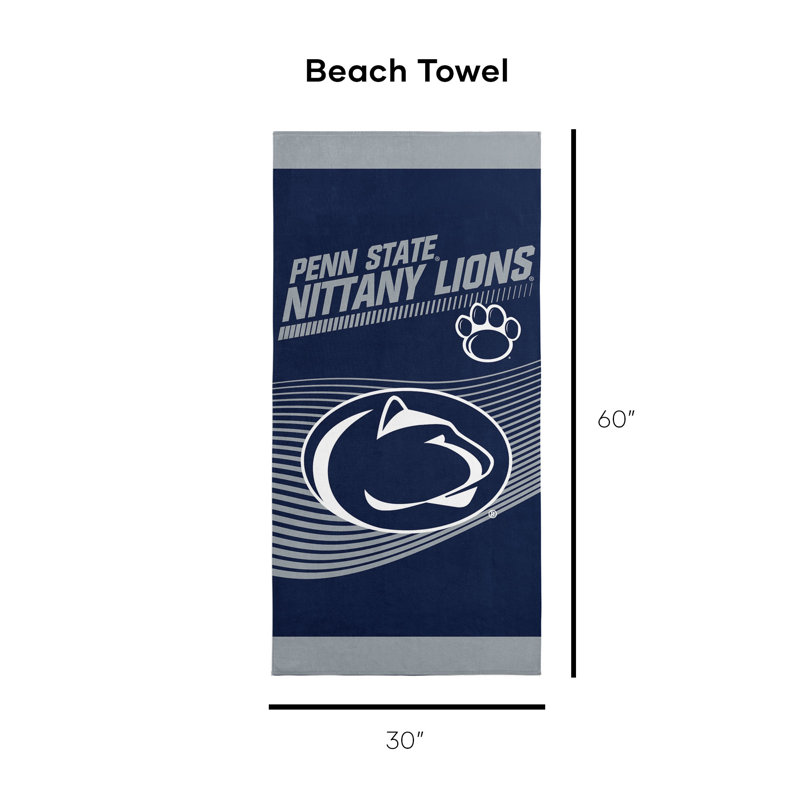 Serviette de plage 30 po x 60 po Nittany Lions de la NCAA Penn State