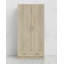 Casmera Wardrobe With Two Doors And One Drawer, 79 X 35 X H171 Cm-575371180