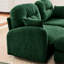 Canapé modulaire de 4 L avec chenille douce, design, courbe ergonomique et repose-pieds modulaire en chenille, assise, dossier,-1430346306-1430346305-1430346310