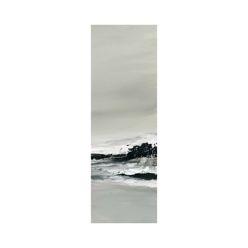 Breakers III by Carol Robinson - Panoramic Print on Canvas, Wrapped Canvas, 182.88 cm H x 60.96 cm W