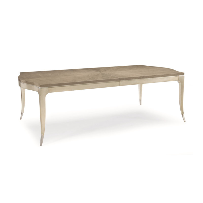Caracole Classic Maple Metal Base Dining Table