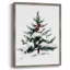 «Christmas Holiday Art», reproduction encadrée en bois massif-1558547331