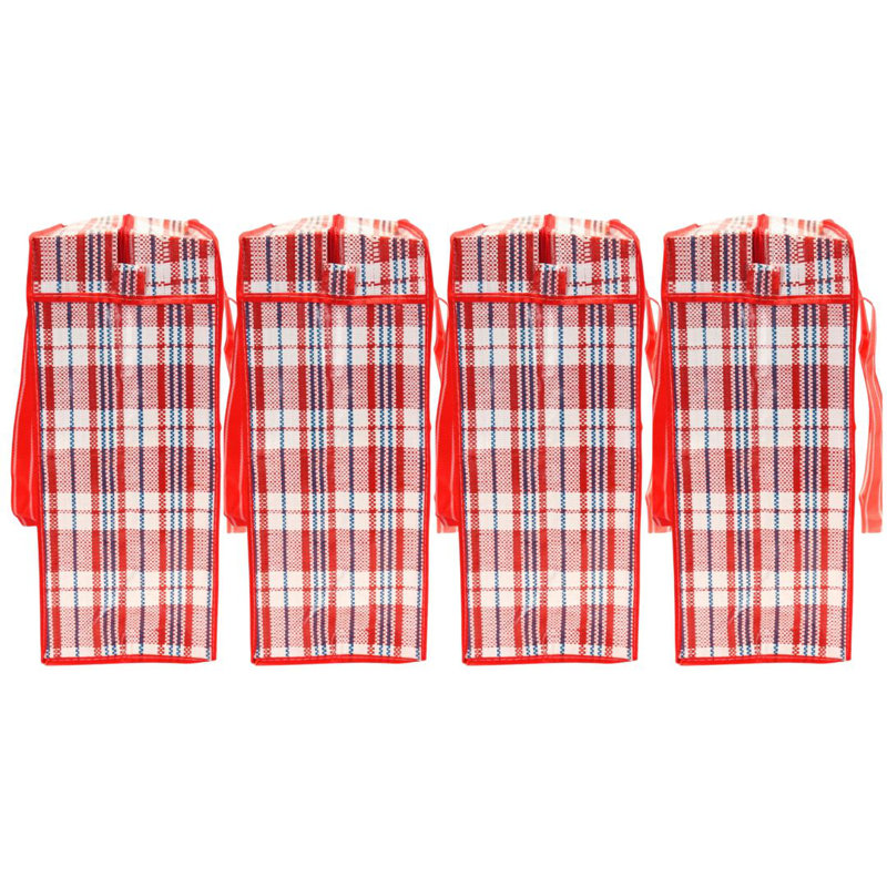 Polyethylene Plastic Laundry Room Organiser, Red