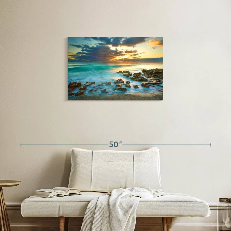 Gillard Ocean Sunrise Hues, H 20 po x l 30 po