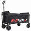 Chariot utilitaire pliable robuste avec roulettes pivotantes à 360 ° - Chariot de jardin et de plage pliable d'une capacité de 360 lb