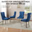 Chaises de salle à manger rembourrées Modern-1716074121