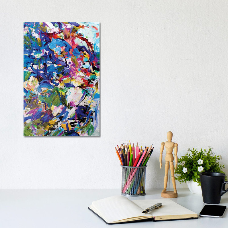 Twilight Explosion 1 Piece Wrapped Canvas Wall Art, 20.32 cm H x 30.48 cm W