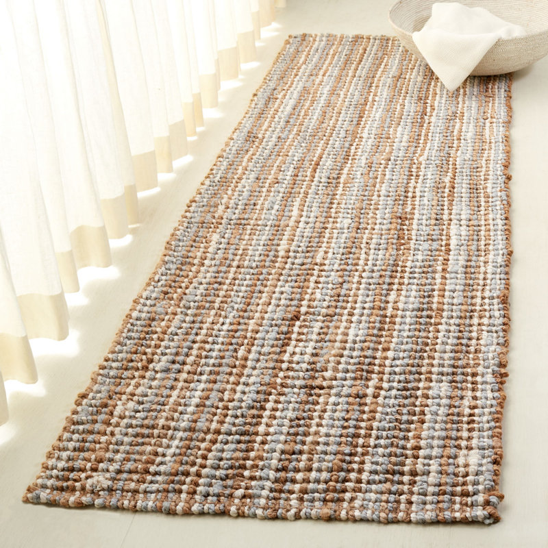 Marram Lauren Ralph Lauren Hand Woven Jute Striped Rug, Runner 2'6" x 8'