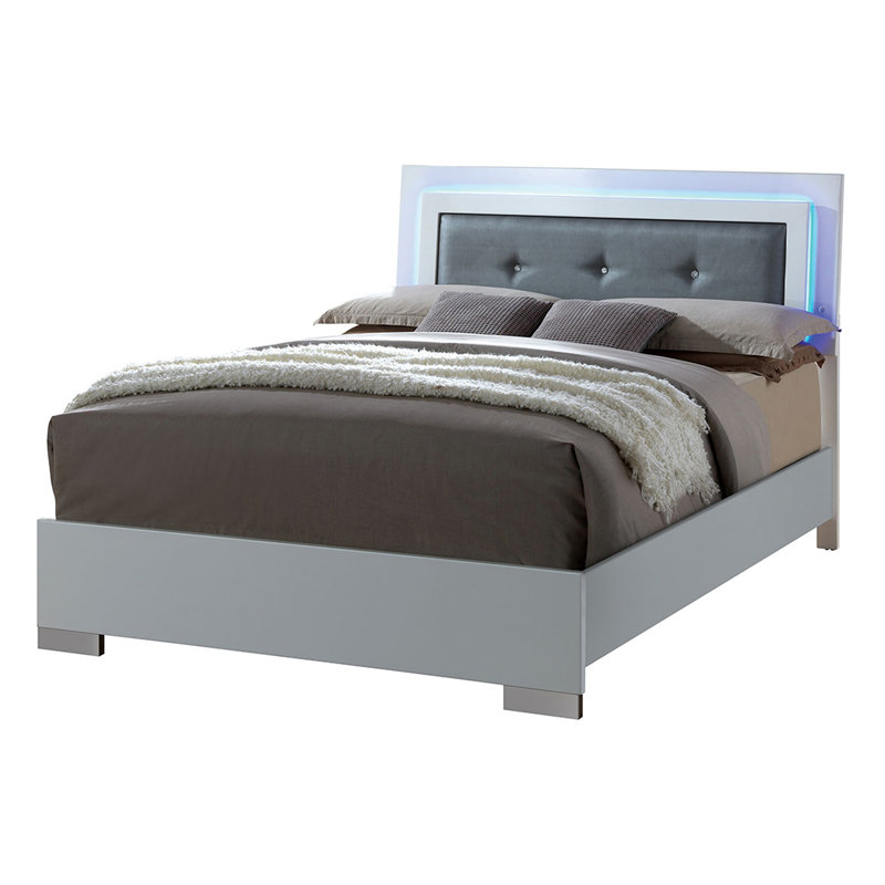 Caidah Vegan Leather Standard Bed, Full