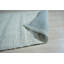 Ivory Hand-Knotted Wool Subtle Striations Geometric Modern Contemporary Carpet Rug-1767466795