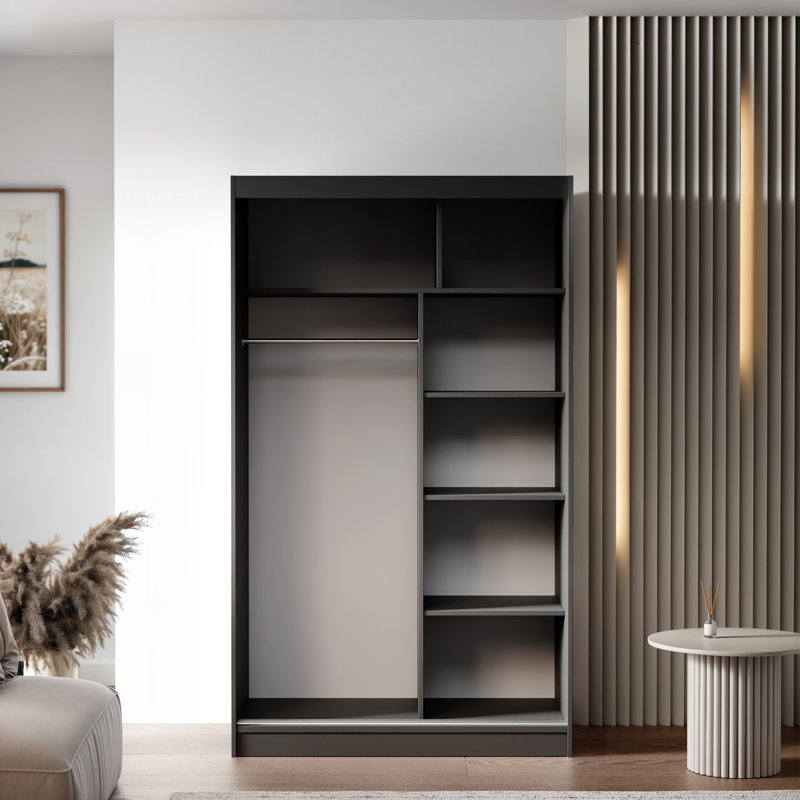 Laminate Wardrobe, Czarny mat