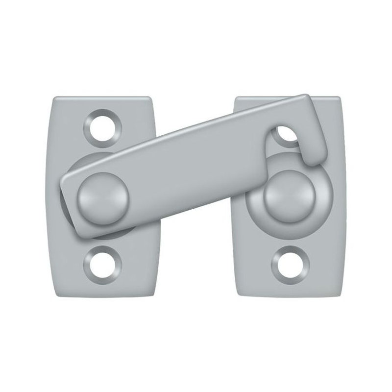 Brass Latch/Catch/Bolt, Brushed Chrome