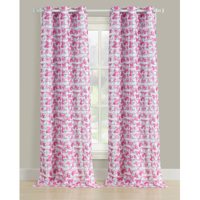 Eduardo Semi Sheer Curtain Pair