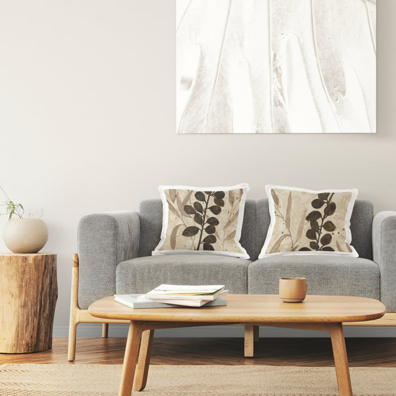 Ensemble de 2 coussins décoratifs Earthy