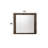 Elettra Rustic Walnut Finish Mirror
