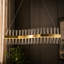 Luminaire suspendu linéaire en forme de S 36W à DEL à intensité variable pour îlot de cuisine