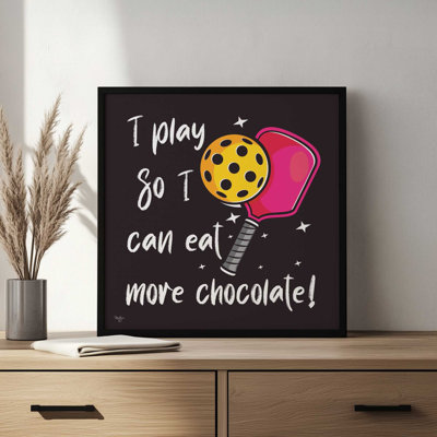 «I Play Pickleball…» par Mollie B., reproduction d'art