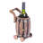 Cornelison Tabletop Wine Bottle Rack in Brown