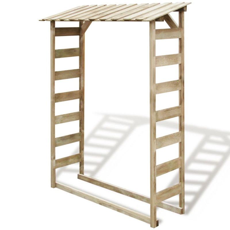5 Ft. W x 1 Ft. D Wood Log Store