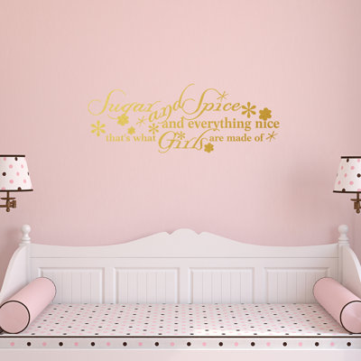 Text & Numbers Non-Wall Damaging Wall Decal