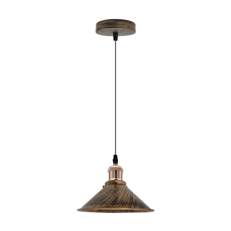 Jamil 1 - Light Brushed Copper Single Pendant, Yes