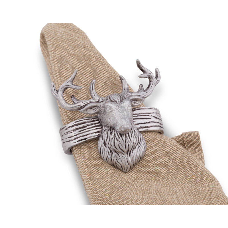 Anneau de serviette elk head Forest