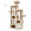 Arbre à chat 85 po H multi-niveaux avec perchoir rampe en sisal-791648200