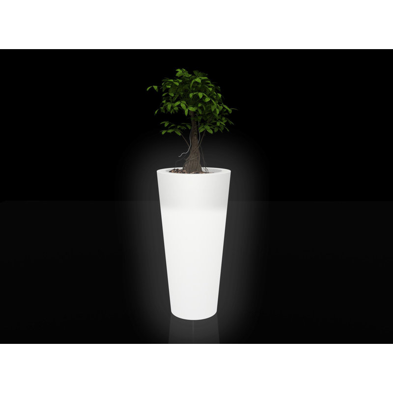 Pot de fleurs en résine Nano, H 14,25 po x l 7 po x P 7 po