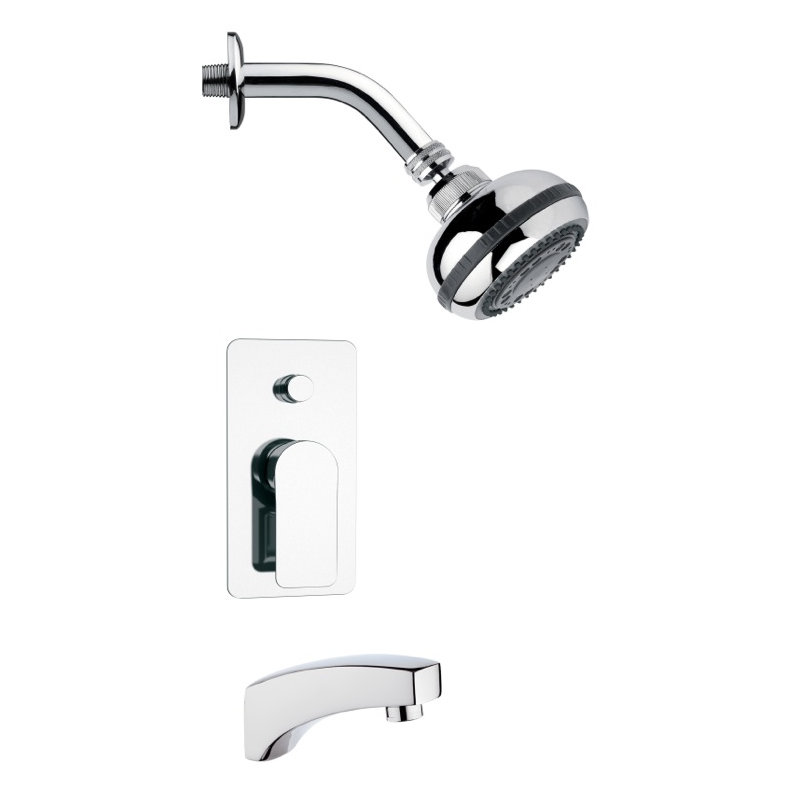 Robinet de baignoire et douche à pression équilibrée Peleo