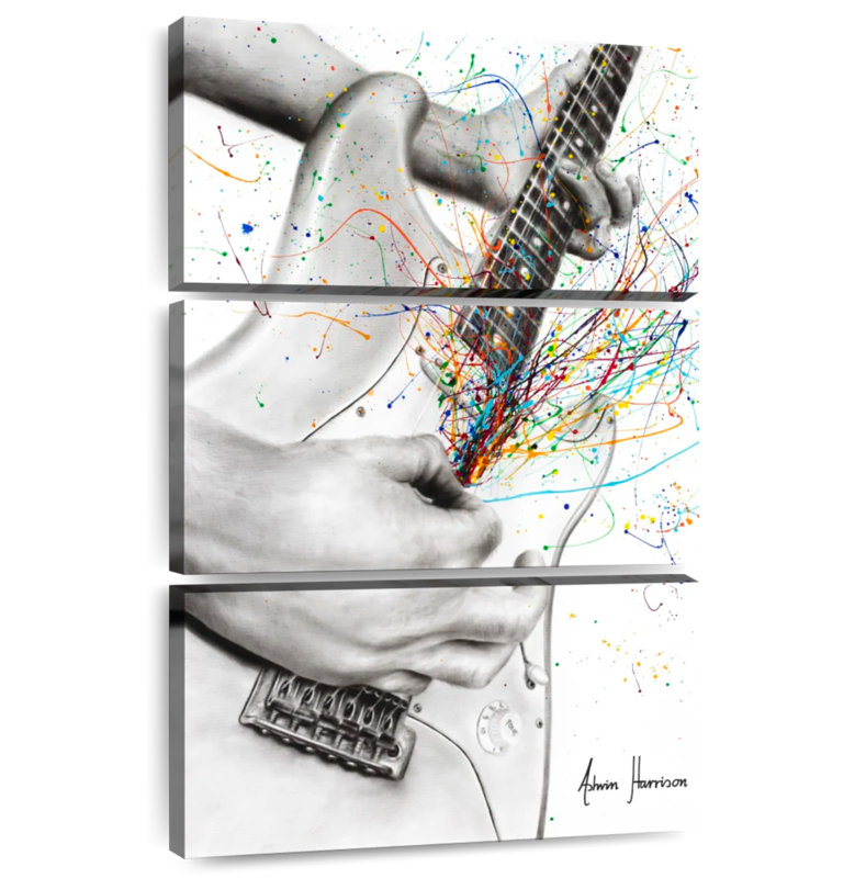 Abarca The Guitar Solo, 65" H x 42" W