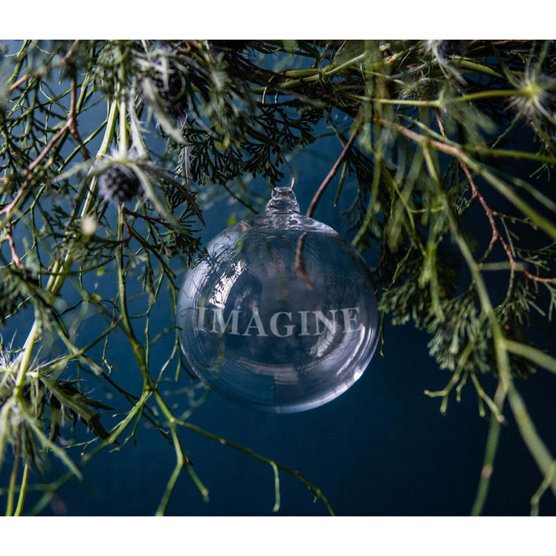 Round Ornament  Imagine