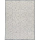 Hand-Knotted High-Quality Light Blue Area Rug