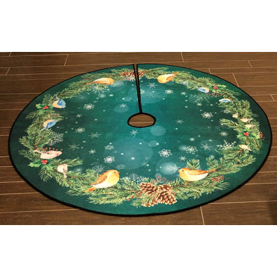 Winter Birds Tree Skirt