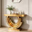 Console en miroir avec base robuste-129963605