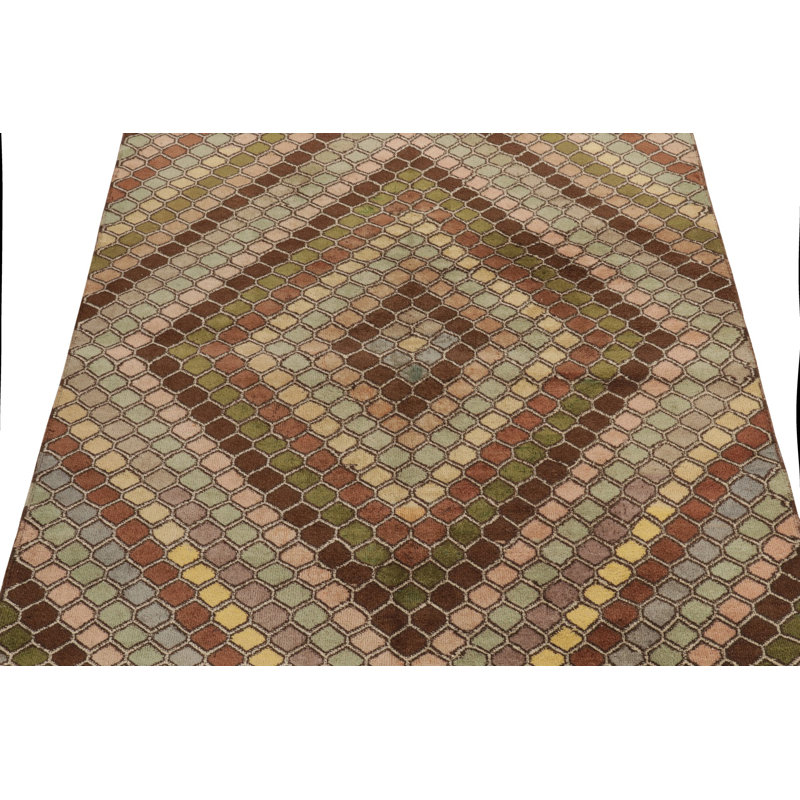 Pasha One-of-a-Kind Rectangle 5'6" X 9'8" Hand Knotted Area Rug