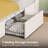 Bed Frame with 4 Storage Drawers and LED Lights, Upholstered Bed with Headboard and Charging Station-1327854150-1327854145