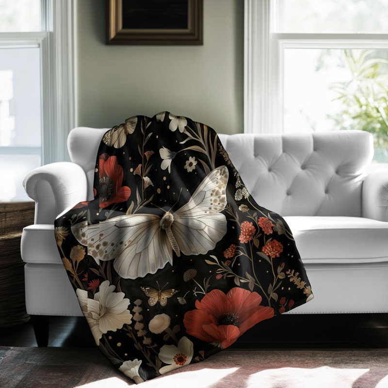 Throw Blanket, 60" L x 50" W