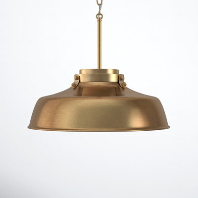 Luzon Single Light Metal Dimmable Pendant
